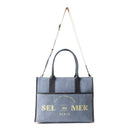 Sel de Mer Tote Bag in Blue