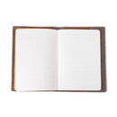 Texas Blaze Embroidered Leather Diary in Brown