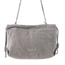 Wanderlust Suede Shoulder Bag in Moon Ash