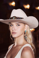 Ranch Queen Earrings in Saddle Silver