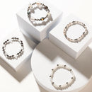 Ashen Aura Bracelet in Frost Grey