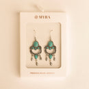 Myra Featherchant Earrings in Spirit Teal