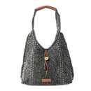 Myra Ravencliff Shoulder Bag in Midnight Stitch