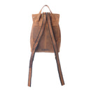 Yellowstone Longhorn Amber Studded Leather Backpack