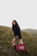 Myra High Noon Rebel Weekender Bag in Ruby Wine