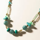Myra Lagoon Mist Necklace in Spring Aqua
