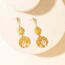 Myra Mojave Moon Earrings in Starshine Gold