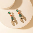 Myra Guardian Wing Dangle Earrings in Sterling Silver