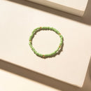 Myra Palomino Shine Stack Bracelet in Frost Green
