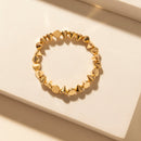 Myra Gilded Lasso Stack Bracelet in Arena Blue