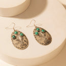 Myra Wild Saguaro Earrings in Moon Silver
