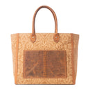 Yellowstone Chief Weekender Bag with Pockets in Amber
