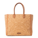Yellowstone Chief Weekender Bag with Pockets in Amber