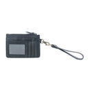 Myra Wildflower Mesa Handtooled Hairon Leather Card Holder In Prairie Amber