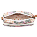 Myra Meadow Song Cotton & Leather Crossbody Bag in Meadow Blush