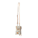 Myra Skyvine Ridge Crossbody Bag with Phone Compartment in Blue Bloom
