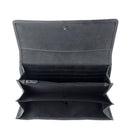 Myra High Noon Eclipse Hairon Leather Wallet in Moonlight Ivory