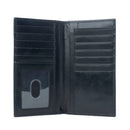 Myra Frontier Mark Hairon Leather Wallet for Men in Dusthorn Black
