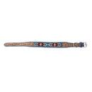 Running Free Beaded Heritage Dog Collar in Brown