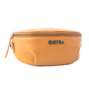 Myra Compass Mesa Leather Fanny Pack in Honey Cloud
