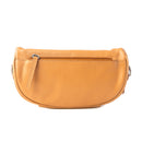 Myra Compass Mesa Leather Fanny Pack in Honey Cloud