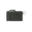 Myra Zidana Vino Braided Veg Tanned Leather Wallet in Moss Noir