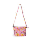 Myra Florabelle Crossbody Bag in Peach Summer