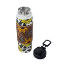 Moo & Bloom Stainless Steel Water Bottle in Sunflower Yellow