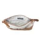 White & Cocoa Small And Cross Body Bag