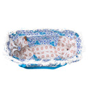 Myra Shoreline Weekender Bag with Beach Mat in Cobalt Sky
