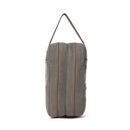 Myra Sunstone Cotton & Leather Boot Bag in Clay Fern