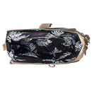 Myra Frostbloom Vintage Shoulder Bag for Women in teal with floral detail