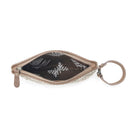 Myra Sundust Vintage Wristlet for Women in ivory with leather detail