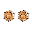 Rainbow Mist Stud Earrings
