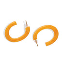 Mango Maple Hoop Earrings
