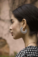 Zebra Zeal Hoop Earrings