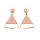 Dainty Pink Drop Earrings