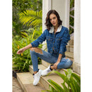 Rumors Sherpa Denim Jacket