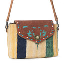 Beamy Rays Hand-Tooled Bag.