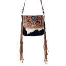 Brown Boughs  Hand-Tooled Bag
