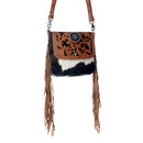 Brown Boughs  Hand-Tooled Bag