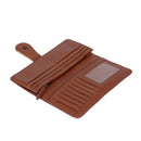 Myra Bleu Wallet for Women with genuine leather and hairon detail with RFID protection