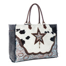 Asterias Canvas & Hairon Bag