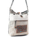 Rustic Tinge Hand-Tooled Bag