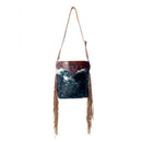 Blue moon Hand-Tooled Bag