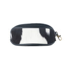 Myra All Slaty Sunglass Case with hairon leather and easy carry hook for everyday use