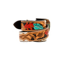 Cummerband Hand-Tooled Concho Women's Belt