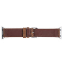 Mittangle Embossed Leather Watch Band
