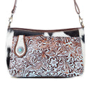 Marta Plains Leather & Hairon Bag