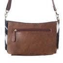 Marta Plains Leather & Hairon Bag